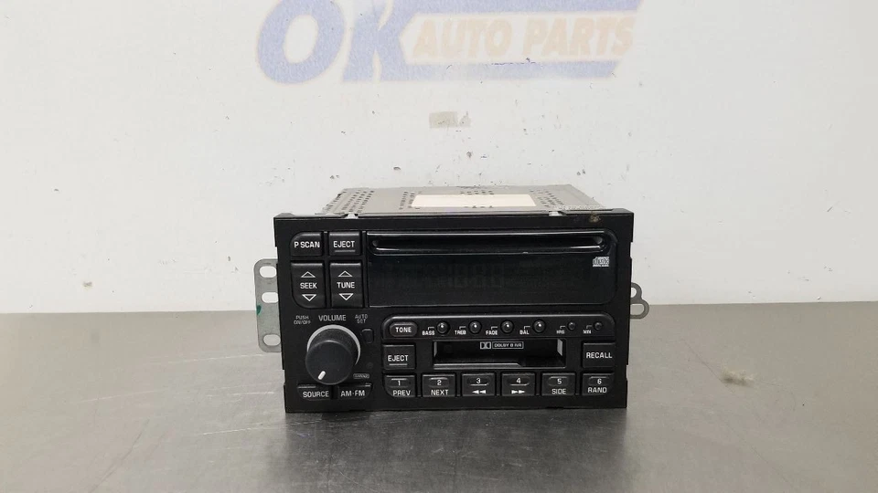 96 BUICK ROADMASTER LIMITED WAGON RADIO RECEPTOR UNIDAD PRINCIPAL 09375624 Foto 4 de 4