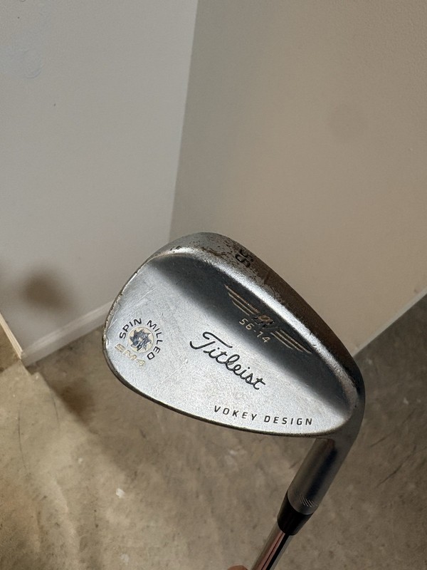 Titleist Vokey Design SM4 Spin Milled 56-14 Sand Wedge RH Steel Wedge Flex