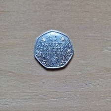 2016 Anniversary BEATRIX POTTER 1866-1942 Fifty Pence 50p coin