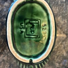 Vintage McCoy Pottery Mid-Century Green Planter