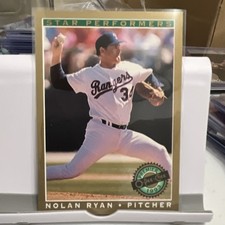 O-Pee-Chee Premier Nolan Ryan #20 Star Performers Texas Rangers 1993