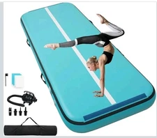Quashley Air Gymnastics Mat 8 Inch Thick Gym Tumbling Mat 