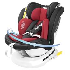 Kindersitz I-Size 360° drehbar Isofix Gruppe 0+1/2/3 40-150cm
