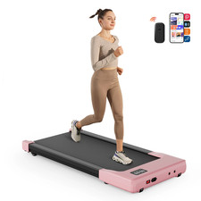 Walking Pad under Desk Treadmill 2 in 1 Portable Treadmill with Remote Control L