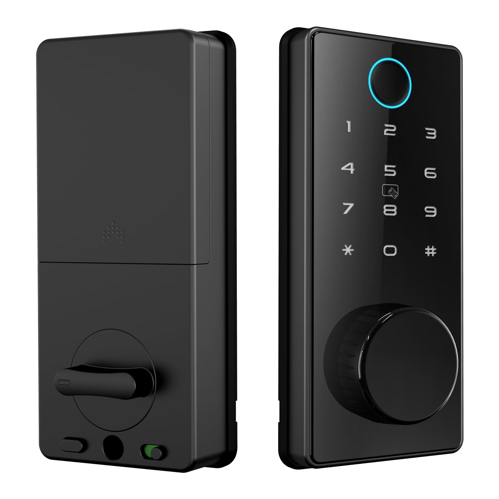Keyless Smart Door Lock, Bluetooth Entry Deadbolt, Remote App Control, Finger...