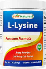 Lysine Powder, 1 Pound - 100 Pure 1 LB Pack of 1 