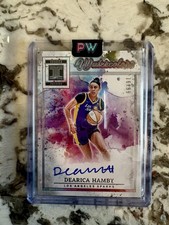 2025 Panini Impeccable WNBA Dearica Hamby Auto Watercolors /99 Los Angeles