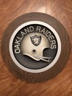 Vintage 1970's Oakland Raiders NFL Helmet Wall Plaque RARE