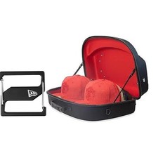 Homiegear Authentic Cap Carrier Case for 14 Caps with Branded Cap Clip Black -
