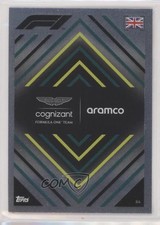 2022 Topps F1 Turbo Attax Logo Aston Martin Cognizant Formula One Team #64 0v2h