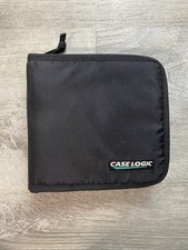 Case Logic CD/DVD/Blu-ray/Game Case Wallet 24 Discs Black Zippered Small