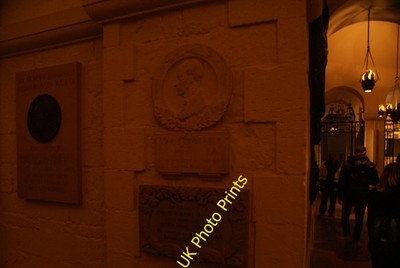 Photo 6x4 View of John Constable's grave in the Crypt of St. Paul's Cathe c2016