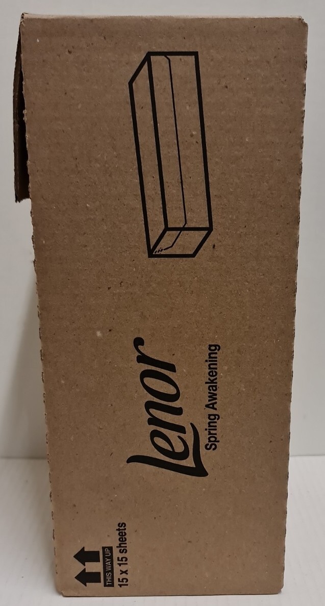 LENOR TUMBLE DRYER SHEETS SPRING AWAKENING 15 PACK X 1 PACK 6 PACKS OR