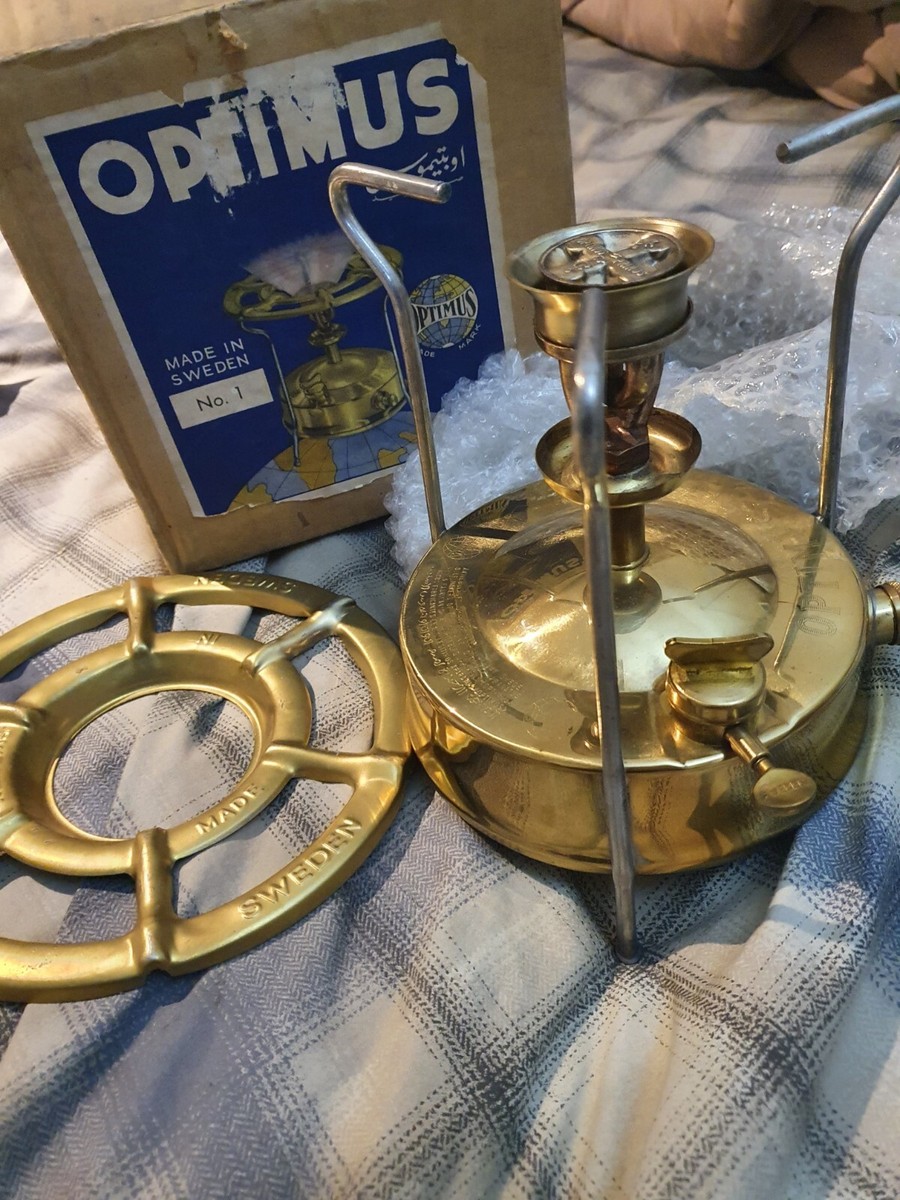 Optimus No. 1 Stove Brass Paraffin | eBay