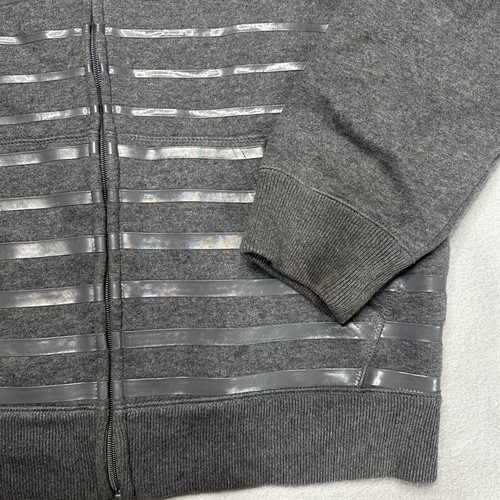 Sudadera con Capucha Ecko Unltd Gris Cremallera Completa Talla L Logo Rhino Y2k - Imagen 3 de 9