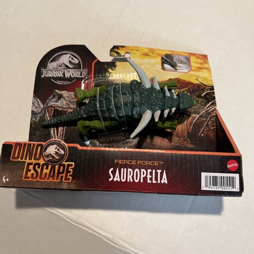 Jurassic World CAMP CRETACEOUS Fierce Force SAUROPELTA Dinosaur Escape 2021 Dino - Picture 2 of 8