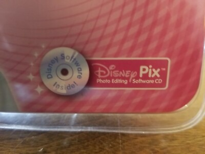 Disney Pix Micro Digital Camera With Photo Editing Software New In