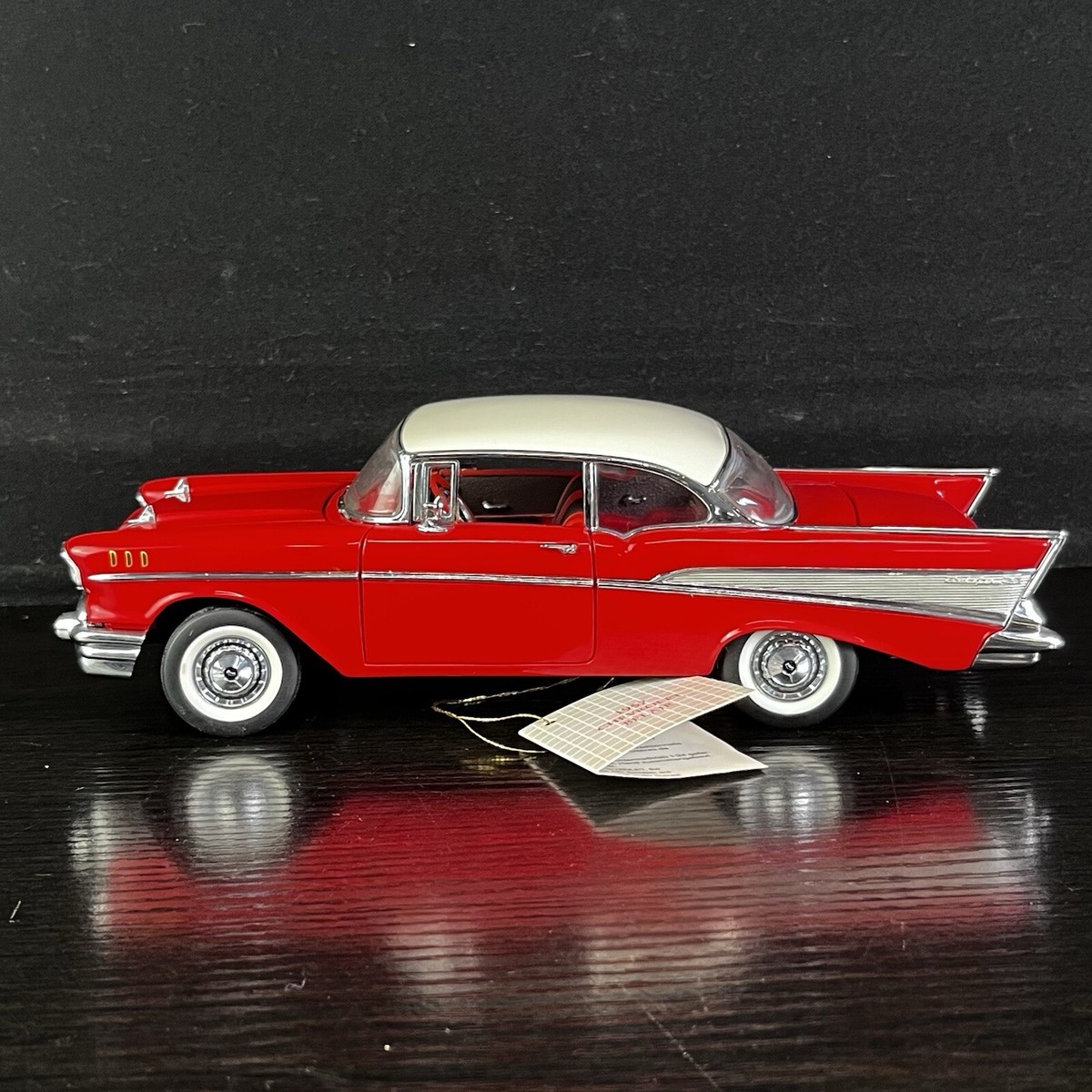Franklin Mint 1957 Chevrolet Bel Air 2 Door Hard Top - 1:24 No Box