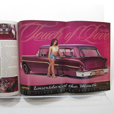 Lowrider Magazine Jun 2003 Touch of Love - Nadia Pinup Poster