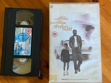 A Perfect World Clint Eastwood Kevin Costner Big Case VHS Video Ex Rental