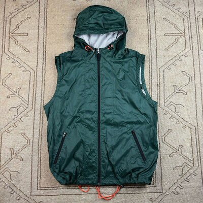 Vintage Gap ärmellose technische Weste Jacke Gr. XL