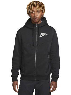 Nike Sweatshirt C / Abzugshaube Sportswear Hybrid Vlies Full Zip,Herren - 010