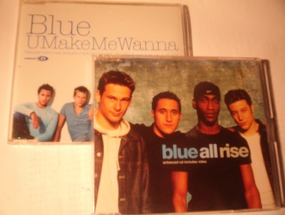 2 Maxi CD's  :  Blue  / All Rise / U Make Me Wanna - Made for Loving you