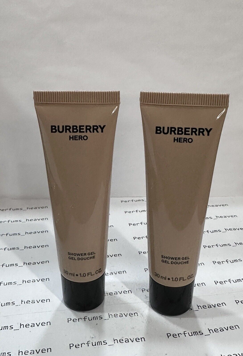 2X BURBERRY BURBERRY HERO SHOWER GEL 1.0 oz/ 30 ML - NEW | eBay