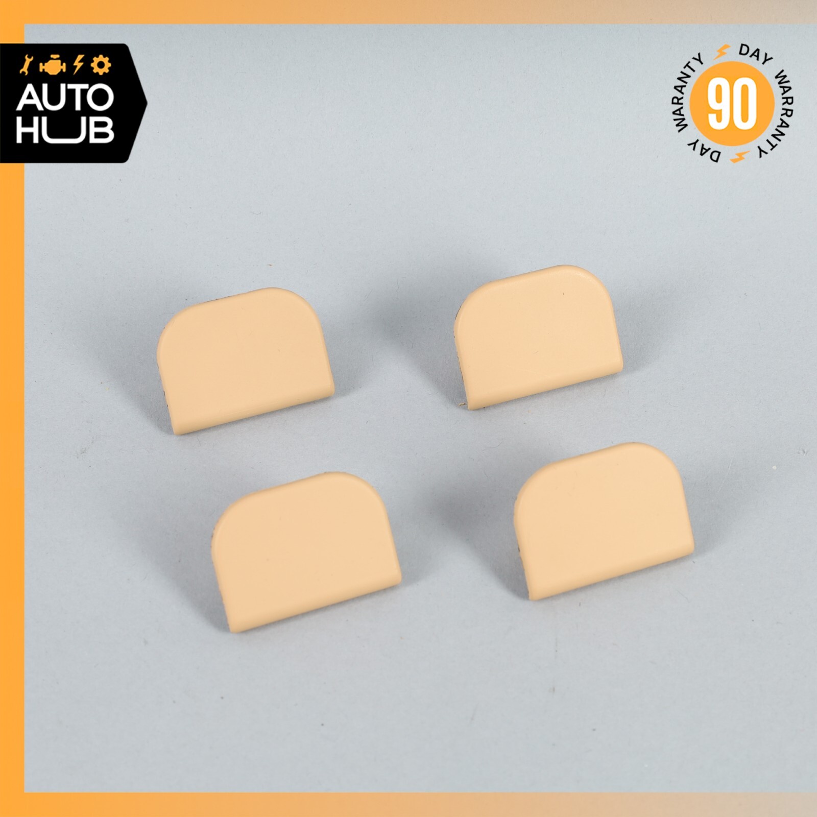 04-19 Maserati GranTurismo S M145 Center Console Cover Plug Set of 4 OEM