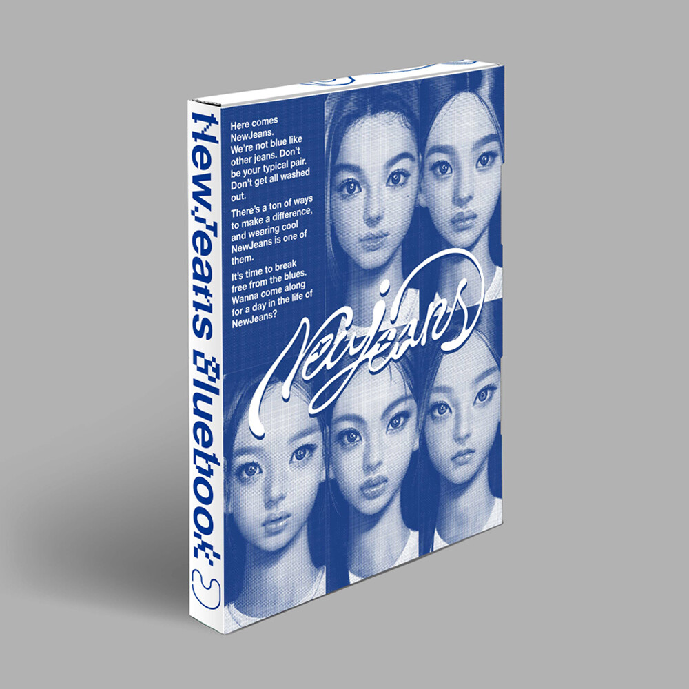 NewJeans New Jeans 1st EP Bluebook SET CD+Logbook+Pin-upBook+Etc+