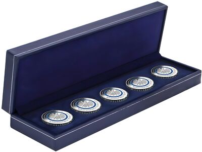 SAFE 7918 Münz-Etui für 5 x 2 Euro, 5 x 10/20 Euro, auch für Münzen in Kapseln