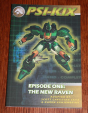 Psi-Kix Episode One New Raven Alias 9781933428420 Book Robots rogue bots manga