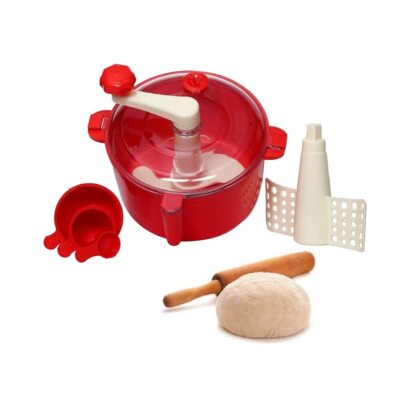 Plastic Manual Automatic Atta Roti Dough Maker for Home (Color