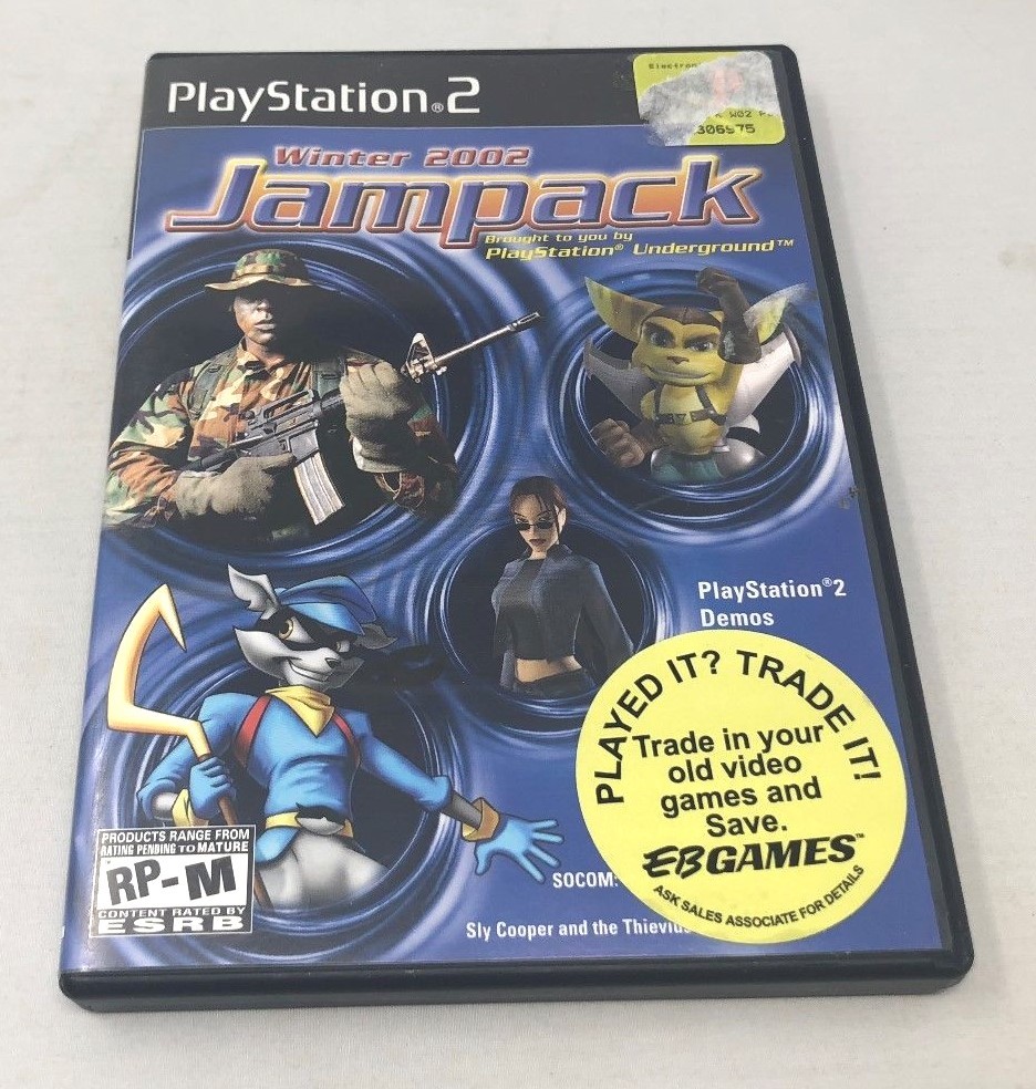 PlayStation Underground Jampack Winter 2002 PS2 PlayStation 2