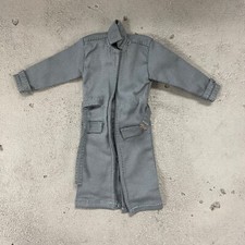 PB-LTC-GRY: 1/12 Grey Wired Trench Coat for 6...