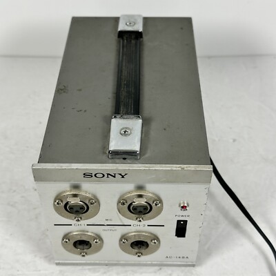 Sony AC-148A 2 Channel Phantom Power Supply (Voltage Reads High