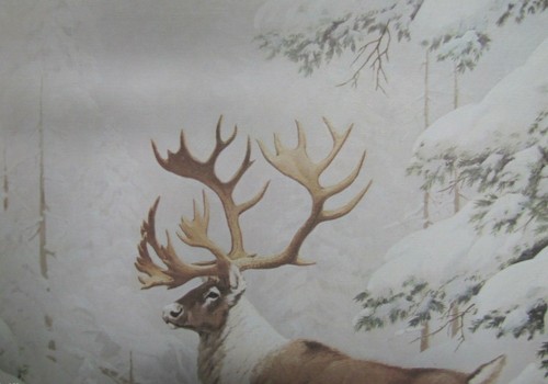 1974 CARIBOU Guy Coheleach signed lithographic print rag paper USA - Picture 6 of 12