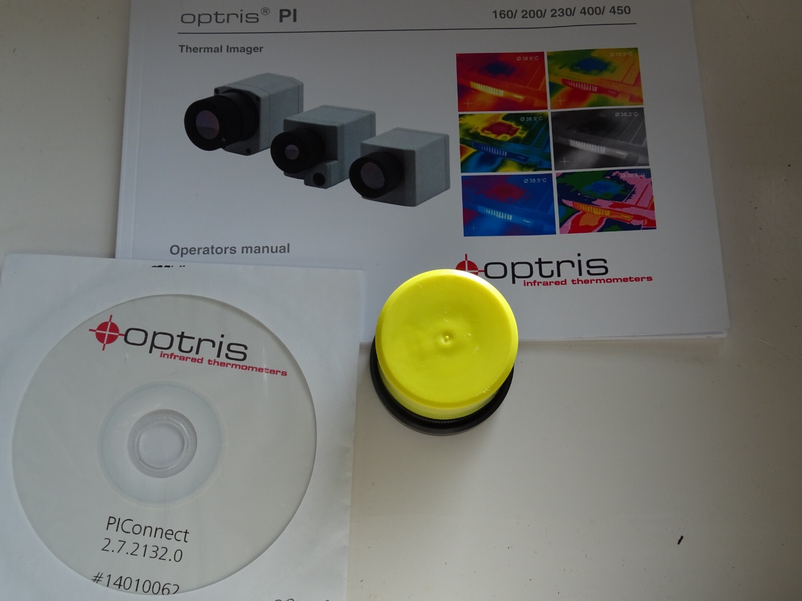 Objectif 38° Optris 14010007 accessoire optique pour caméra infrarouge PI400