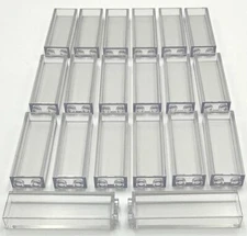 Lego 20 New Trans-Clear TransparentBrick 1 x 2 x 5 Pillar Pieces