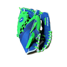 Franklin MeshTek Series 22449 9.5  Youth Baseball / T-ball Glove Blue Green RHT