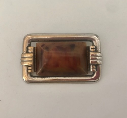 Broche Art Déco Vintage En Bakélite - Hippocampe Signée Jean Painlevé - Créateur Français