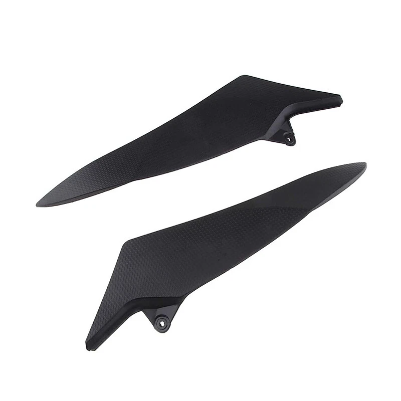 Par de paneles laterales de plástico ABS negro para Yamaha YZF-R1 2007-2014 Foto 2 de 4