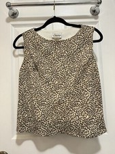 Vintage Cheetah Print Tank Top - Size M