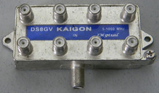 8 WAY / PORT SPLITTER 5 MHZ - 1000 MHZ KAIGON DS8GV