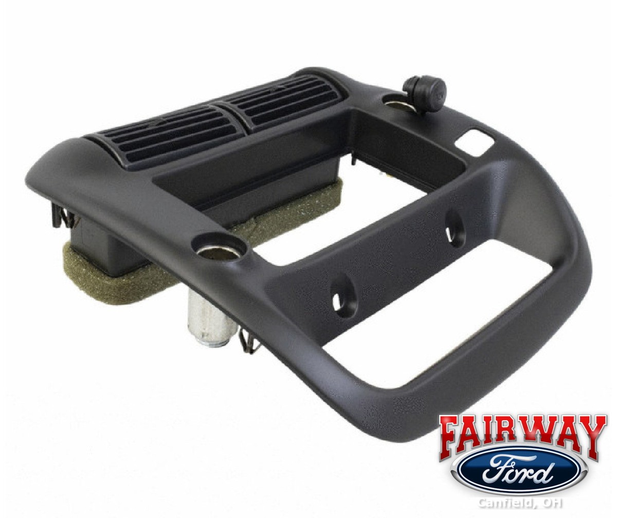 97 thru 06 Ranger Black Instrument Trim Panel for 2WD w/Fog Lamps