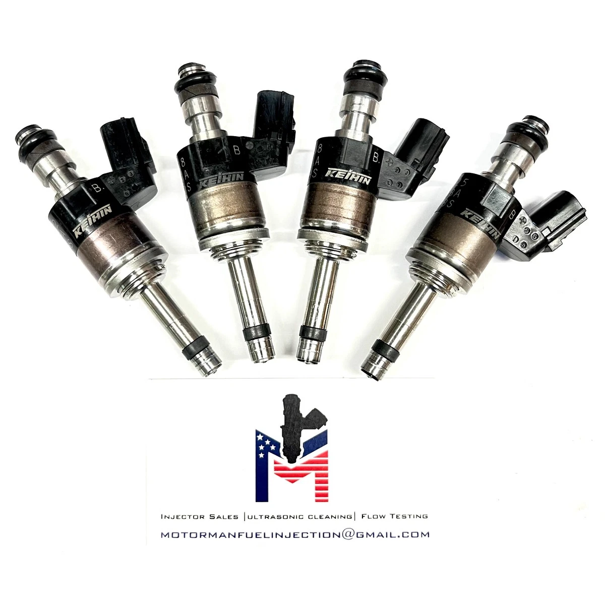 Juego De 4 Inyectores De Combustible Para Honda HR-V 1.6 D16W1/D16W2/D1B7 - Compatible Con OEM 06164-PEJ-000 | Mejora Rendimiento Motor