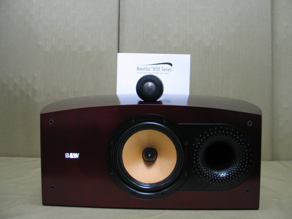 【希少】Bowers & Wilkins Nautilus HTM2 B&W (Bowers & Wilkins) Nautilus HTM2 Center Channel Home