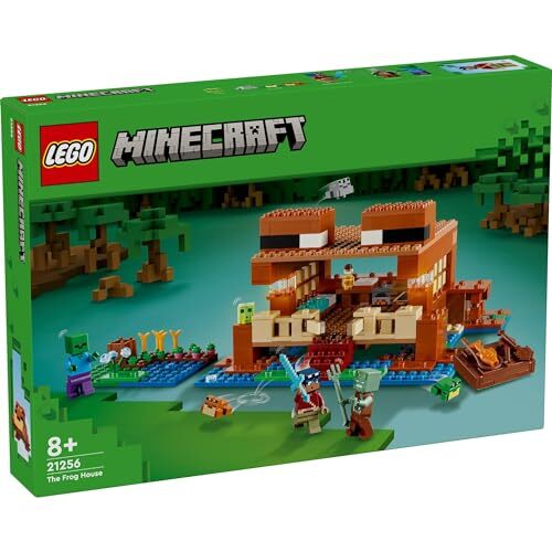 LEGO Minecraft The Frog House Toy Block Children 21256 Blocks New