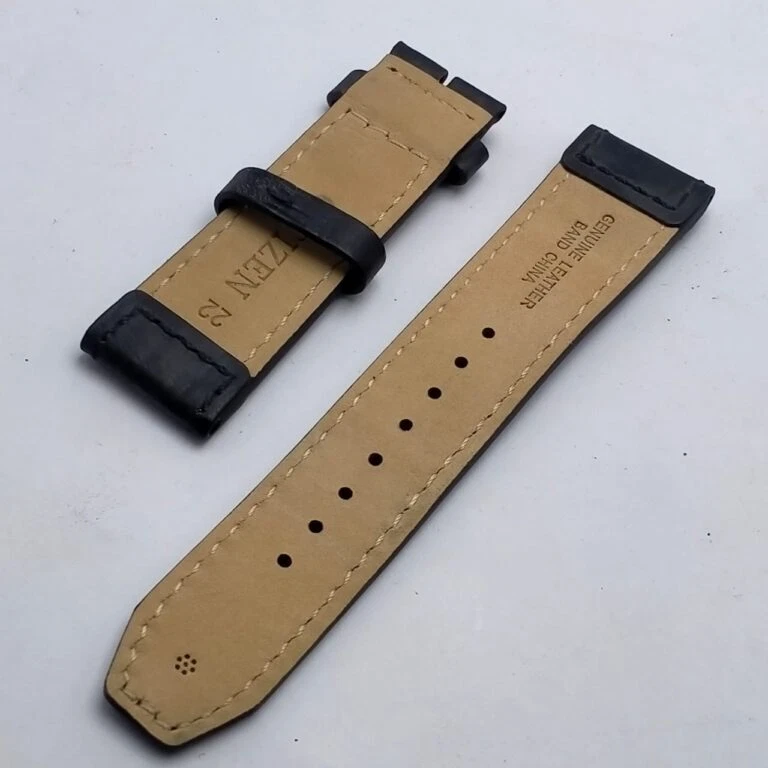 Correa de reloj Citizen de cuero genuino para hombre de 22 mm Foto 2 de 4