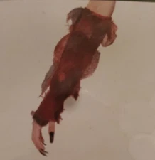 Arm And Leg Warmers Red Multi And Black MultiOne Set Of Each